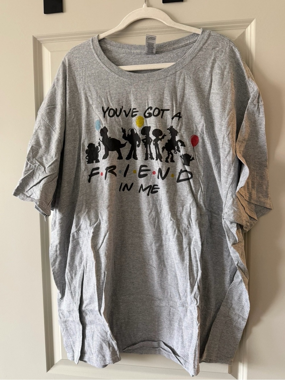 Disney Toy Story Inspired Grey Graphic Tee - You've Got a Friend